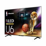 Hisense 55 Inch 55U6N Mini-LED ULED 4K Smart TV 55U6NPro- 2024 Model By Hisense