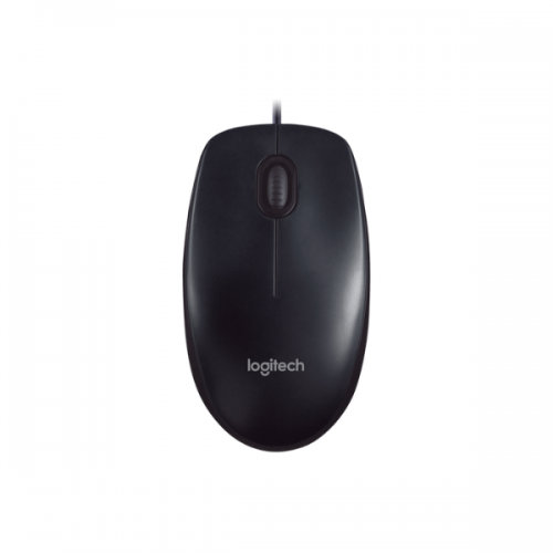 Logitech Wired Mouse M90 Black USB