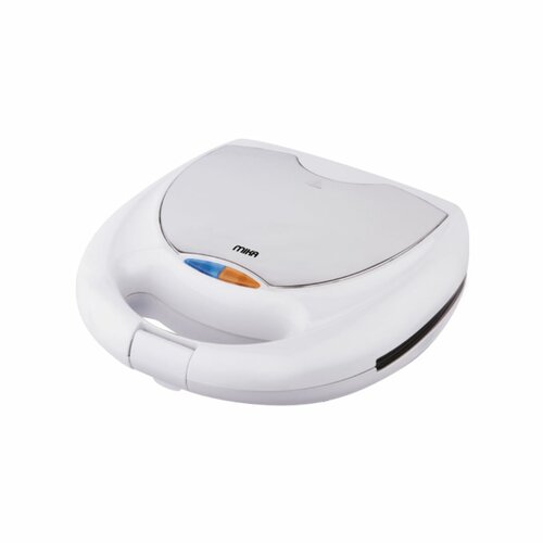 MIKA MSAN310/SSW Sandwich Maker, 2 Slice, 750W, White & SS By Mika
