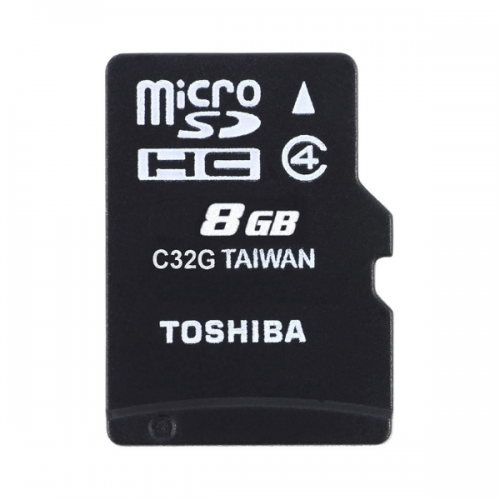 Toshiba Micro SD 8GB With Card Reader