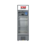 Von HPBC158W/VARV15DAS Vertical Cooler, 150L - White+Grey By Von