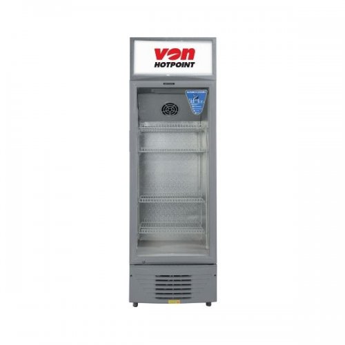 Von HPBC158W/VARV15DAS Vertical Cooler, 150L - White+Grey By Von
