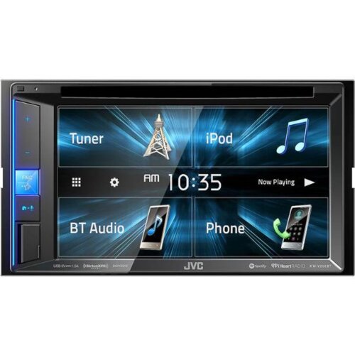 JVC KW-V250BTM Car Audio – 6.8" Touchscreen, Bluetooth, CD/DVD, USB