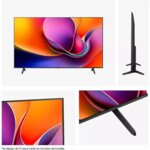 Hisense 55A6Q 55-inch 4K Smart TV – VIDAA OS, LED Panel, HDR10, VESA Mount | 55A6Q By Hisense