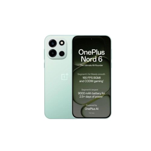 OnePlus Nord 6 - 8GB RAM, 256GB ROM, 165Hz Display, 50MP Camera