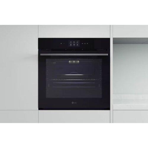 LG InstaView Oven WSED7667M - 76L, ProBake Convection, ThinQ™ – Black