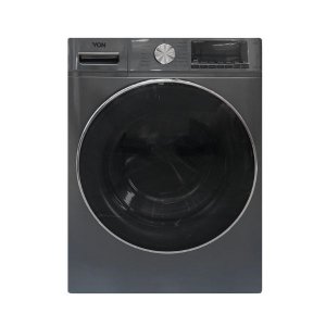 LG F4V5VYP2T Front Load Washing Machine, 9KG - Silver photo