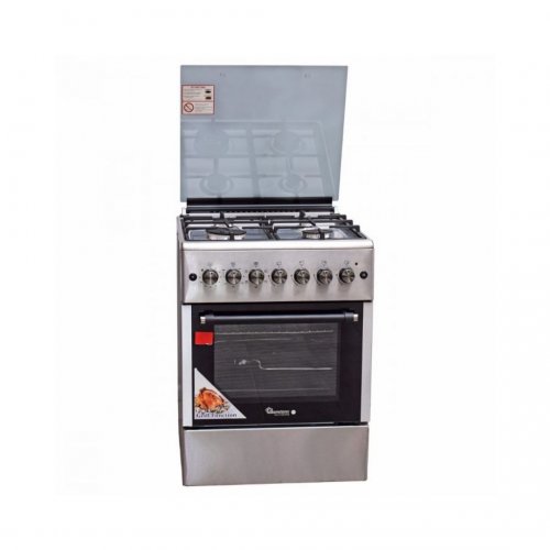 RAMTONS 4GAS+ELECTRIC OVEN 60X60 STAINLESS STEEL COOKER- RF/492 By Ramtons