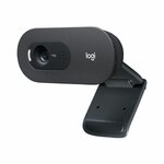 Logitech C505 HD Webcam With Long-Range Mic – Black By Logitech