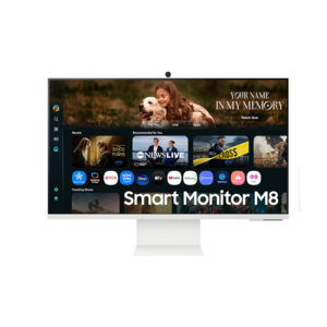 Samsung 32 Inch M8 M80F 4K Vision AI Smart Monitor – LS32FM803UCXXK