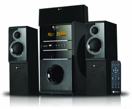 Sayona Subwoofer Chanel 3.1, 15000Pmpo, USB/SD/FM/ Remote Control LED Display - SHT-1142BT By Sayona