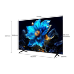 TCL 50 Inch 4K QLED Smart TV With Dolby Atmos And Google TV - 50T6D (2026 Model) By TCL