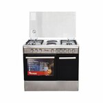 RAMTONS 4GAS + 2 ELECTRIC 90X60 INOX COOKER- RF/498 By Ramtons