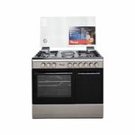 RAMTONS 4G+2E 60X90 SILVER COOKER- RF/496 By Ramtons