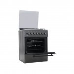 MIKA Standing Cooker, 60cm X 60cm, 3 + 1, Electric Oven, Decor Silver  MST6131DS/TR4 By Mika