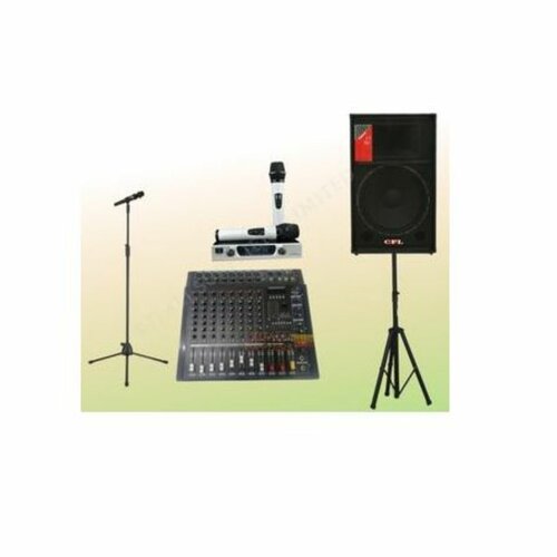 Generic COMPLETE PUBLIC ADDRESS SYSTEM POWERED MIXER