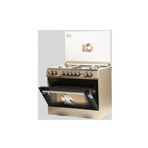 SOLSTAR 90cm Electric Oven - 4G+2HP, Inox, Model SO942DKEINBSS