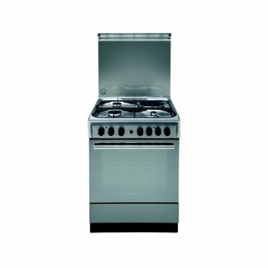 Image for Ariston CX61SN1(X)(EX S)/A6MSH2F (X) 3 Gas + 1 Electric Cooker Stainless Steel