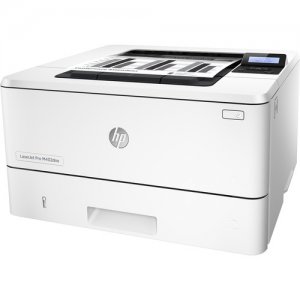 HP LaserJet Pro M402DNE Black & White Duplex Network Printer - White photo