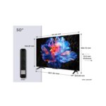 TCL 50 Inch 4K QLED Smart TV With Dolby Atmos And Google TV - 50T6D (2026 Model) By TCL