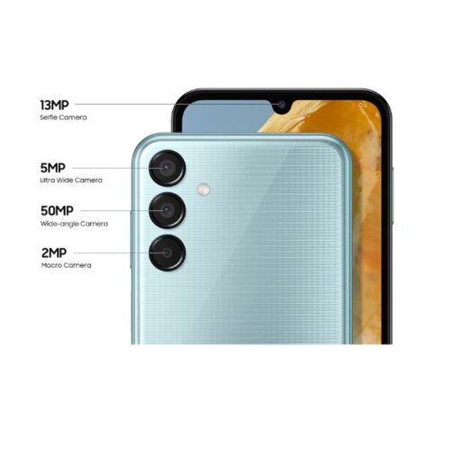 Samsung Galaxy M15 (4GB + 128GB), Up To 8GB With RAM Plus, 6.5” Super AMOLED Display, 6000mAh Battery, Model SM-M156B