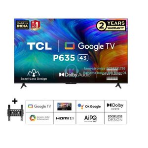 TCL 55 Inch 4K 55P635 P635 GOOGLE SMART TV - EDGELESS DESIGN (2023) photo