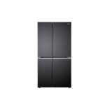 LG 664L Side-by-Side Refrigerator GC-B257KQJW -No Frost, Smart Inverter, Black Steel By LG