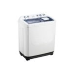 Mika MWM12110 Washing Machine, Semi-Automatic, Twin Tub, 10Kg, White By Mika