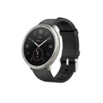 Amazfit Active2 Premium Black Leather Smart Watch – 10-Day Battery Life By AMAZFIT