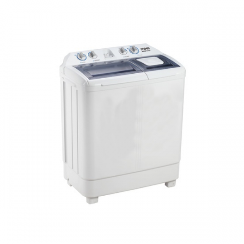 MIKA Washing Machine, Semi-Automatic, Twin TUB  White 	 MWM12107  Washing Machine  7Kg