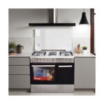 RAMTONS 4GAS + 2 ELECTRIC 90X60 INOX COOKER- RF/498 By Ramtons