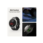 Amazfit Active2 Premium Black Leather Smart Watch – 10-Day Battery Life By AMAZFIT