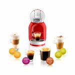 Dolce Gusto Nescafe Mini Me Red Coffee Maker By Hotpoint