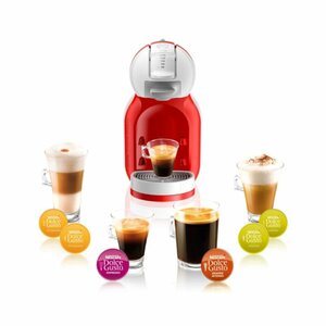 Image for Dolce Gusto Nescafe Mini Me Red Coffee Maker