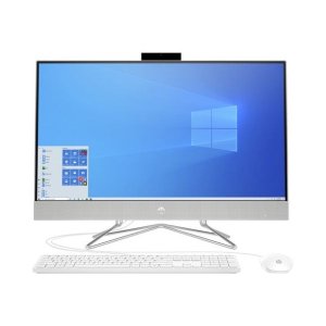 HP All-in-One 24-df1014ne 23.8" FHD Touch Screen, Core™ I5-1135G7(11TH GEN)  8 GB RAM  1TB HDD, Windows 10 Home,  DVD-Writer (White ,Black) photo