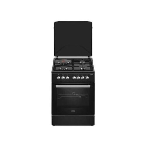 Mika Standing Cooker 50x60cm, 3 Gas + 1 Electric Burner – MST5060U33PFB