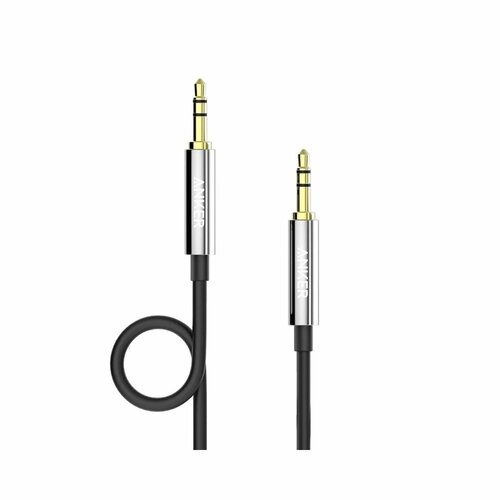 Anker 3.5mm Male To Male Audio Cable 4ft Black - A7123H12