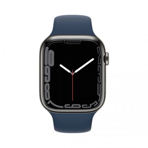 Apple Watch Series 7 (GPS, 45mm, Midnight Blue, & Green) By Apple