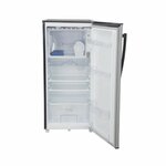 MIKA MRDCS150LSD Fridge, 150L, Single Door, Defrost (Direct Cool), Line Silver Dark By Mika