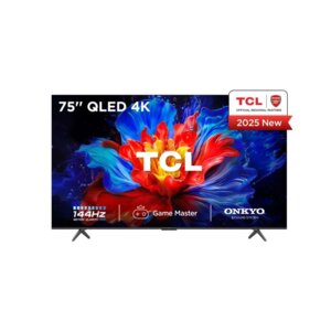TCL 75 Inch P8K QLED Pro Smart TV 4K With 144Hz And ONKYO 2.1 Sound System – 75P8K photo