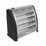 RAMTONS SILVER, QUARTZ ELECTRIC BAR HEATER- RM/469 By Heaters