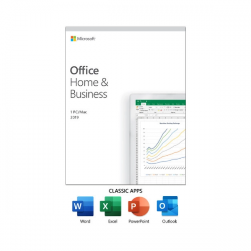 Microsoft Office Home & Business 2019 (1-User License, Product Key Code
