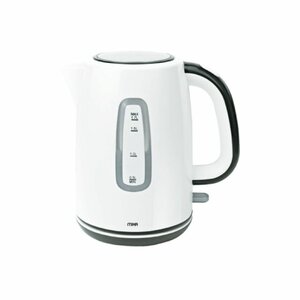 MIKA MKT1601 Kettle (Electric), Plastic, 1.7L, Cordless, Off White & Black photo