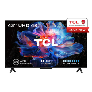 Image for TCL 43 Inch 4K Smart Google TV 43V6C
