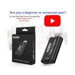 HDMI To USB 2.0 Video Capture By Storage