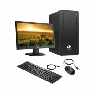 HP 290 G4 MT Core I3 10TH Gen 4GB RAM 1TB HDD 23.8" FHD Monitor photo