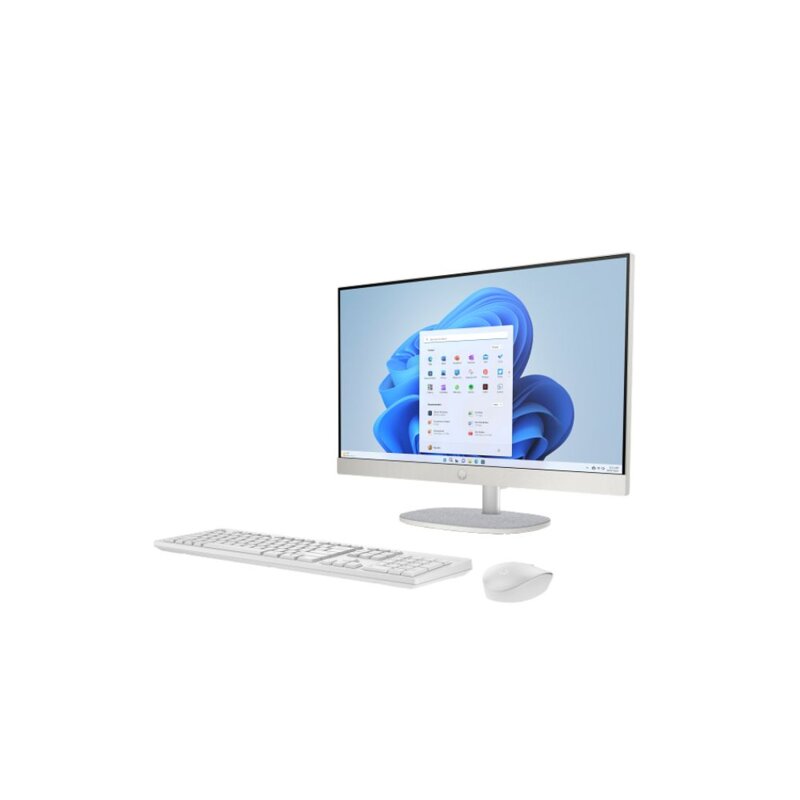 HP 24-cr1002 All-in-One PC 23.8 Inch FHD 16GB RAM 512GB SSD White by HP — view 2