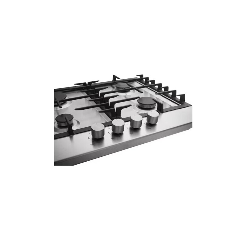 LG 60cm Built-in 4 Burner Gas Cooktop Stainless Steel HU641BBG by LG — view 3