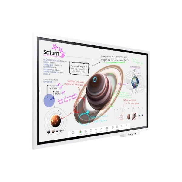 Samsung Flip Pro  4K UHD WM65B 65 Inch Interactive Display  LH65WMBWBGCXUE by Samsung — view 3
