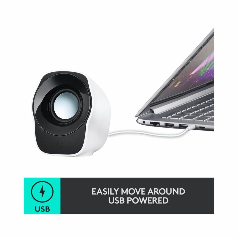 Logitech Z120 Compact Stereo USB Powered Speakers by Other — view 3